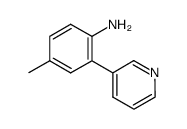 3-(2-amino-5-methylphenyl)pyridine结构式