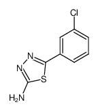 5-(3-氯苯基)-1,3,4-噻二唑-2-胺图片