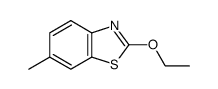 Benzothiazole, 2-ethoxy-6-methyl- (9CI) structure