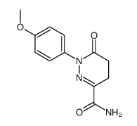 3-Pyridazinecarboxamide,1,4,5,6-tetrahydro-N-(4-methoxyphenyl)-6-oxo- structure
