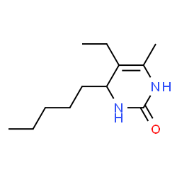 2(1H)-Pyrimidinone,5-ethyl-3,4-dihydro-6-methyl-4-pentyl-(9CI) Structure