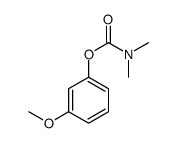 (3-methoxyphenyl) N,N-dimethylcarbamate结构式