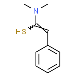 Ethenethiol,1-(dimethylamino)-2-phenyl-结构式