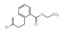 2-BROMO-4-(2-CARBOETHOXYPHENYL)-1-BUTENE structure