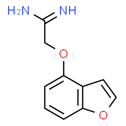 Ethanimidamide, 2-(4-benzofuranyloxy)- (9CI)结构式