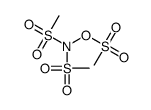 [bis(methylsulfonyl)amino] methanesulfonate Structure