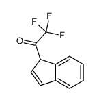 Ethanone, 2,2,2-trifluoro-1-(1H-inden-1-yl)- (9CI) structure