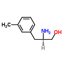 (2R)-2-Amino-3-(3-methylphenyl)-1-propanol结构式