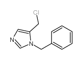 1-benzyl-5-(chloromethyl)imidazole Structure