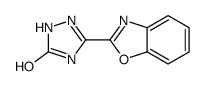 5-(1,3-benzoxazol-2-yl)-1,2-dihydro-1,2,4-triazol-3-one Structure