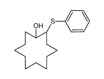 2-(phenylthio)-1-cyclododecanol结构式