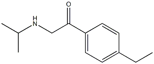 Acetophenone, 4-ethyl-2-(isopropylamino)- (8CI)结构式