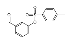 (3-formylphenyl) 4-methylbenzenesulfonate结构式