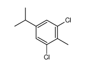 1,3-Dichloro-5-isopropyl-2-methylbenzene Structure