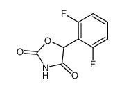 5-(2,6-difluorophenyl)oxazolidine-2,4-dione Structure
