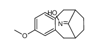 2-methoxy-5,6,7,8,9,10-hexahydro-6,9-methanobenzo[8]annulen-11-one oxime结构式