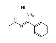 N2-Methylbenzamidrazoniumiodid Structure