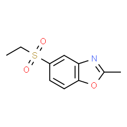 5-(ETHYLSULFONYL)-2-METHYL-1,3-BENZOXAZOLE structure