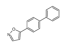 5-([1,1'-biphenyl]-4-yl)-isoxazole Structure