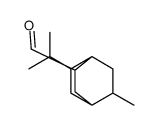 7-isopropyl-5-methylbicyclo[2.2.2]octane-2-carbaldehyde structure