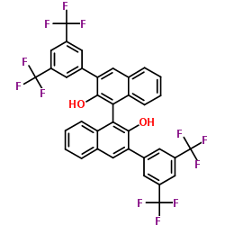 (s)-(–)-3-3′-双(3,5-双(三氟甲基)苯基)-1,1′-二-2-萘酚图片