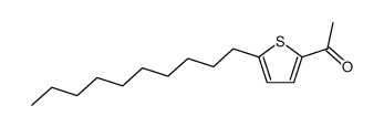 1-(5-decyl-[2]thienyl)-ethanone结构式