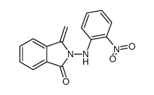 3-methylene-2-(2-nitro-anilino)-isoindolin-1-one结构式