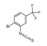 2-Bromo-5-(trifluoromethyl)phenylisothiocyanate结构式