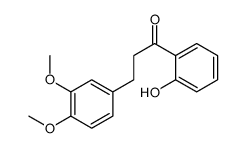 2'-羟基-3,4-二甲氧基二氢查尔酮结构式