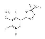 2-(2,4,5-TRIFLUORO-3-METHOXYPHENYL)-4,5-DIHYDRO-4,4-DIMETHYLOXAZOLE picture