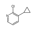 2-Chloro-3-cyclopropylpyridine Structure