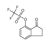oxoinden-4-yl trifluoromethanesulfonate结构式