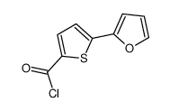 5-(2-呋喃基)噻吩-2-羰酰氯结构式