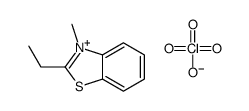 2-ethyl-3-methyl-1,3-benzothiazol-3-ium,perchlorate Structure