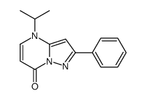 2-phenyl-4-propan-2-ylpyrazolo[1,5-a]pyrimidin-7-one Structure