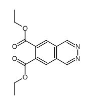 diethyl phthalazine-6,7-dicarboxylate结构式