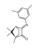(1R,4S)-3-((3,5-dimethylphenyl)imino)-1,7,7-trimethylbicyclo[2.2.1]heptan-2-one Structure