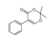 2,2-dimethyl-5-phenyl-1,3-dioxin-4-one结构式