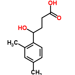 4-(2,4-Dimethylphenyl)-4-hydroxybutanoic acid Structure