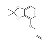 2,2-dimethyl-4-prop-2-enoxy-1,3-benzodioxole Structure