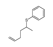 hex-5-en-2-ylsulfanylbenzene结构式