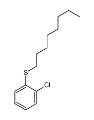 1-chloro-2-octylsulfanylbenzene Structure