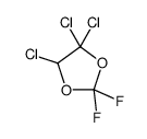 4,4,5-trichloro-2,2-difluoro-1,3-dioxolane Structure