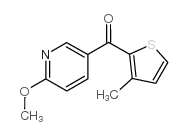 2-METHOXY-5-(3-METHYL-2-THENOYL)PYRIDINE图片