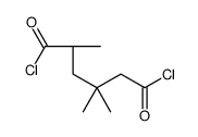 (2R)-2,4,4-trimethylhexanedioyl dichloride Structure