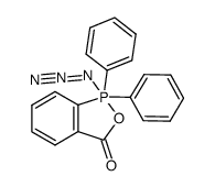 1-azido-1,1-diphenyl-15-benzo[c][1,2]oxaphosphol-3(1H)-one结构式