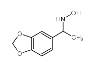 N-[1-(1,3-benzodioxol-5-yl)ethyl]hydroxylamine Structure