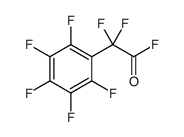 Benzeneacetyl fluoride, α,α,2,3,4,5,6-heptafluoro结构式