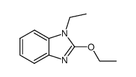 Benzimidazole, 2-ethoxy-1-ethyl- (7CI) structure