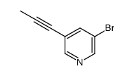 3-Bromo-5-(prop-1-yn-1-yl)pyridine Structure